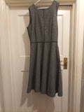Ladies H+M Size 8 Grey Fleck Sleeveless Flowy Dress