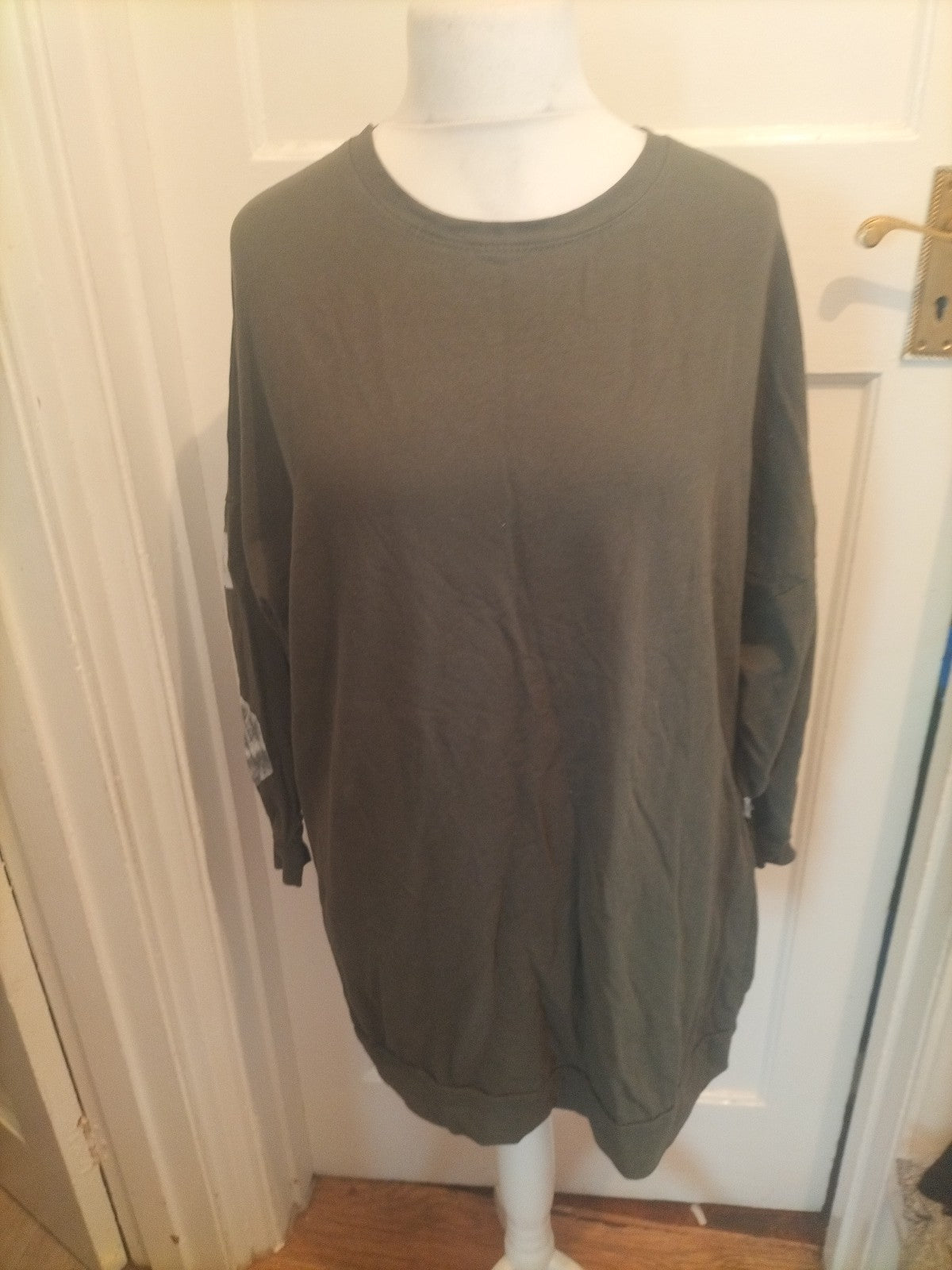 Ladies Glamdoll Size 2xl Dark Green Short Sleeved T-shirt
