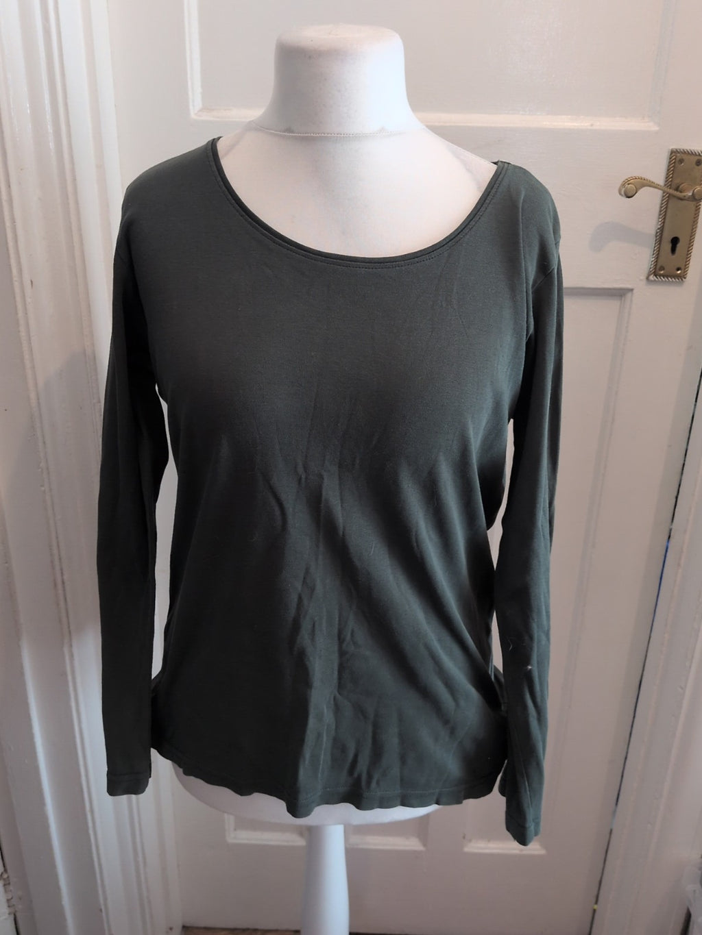 Isle 18-20 Green Long Sleeve Blouse