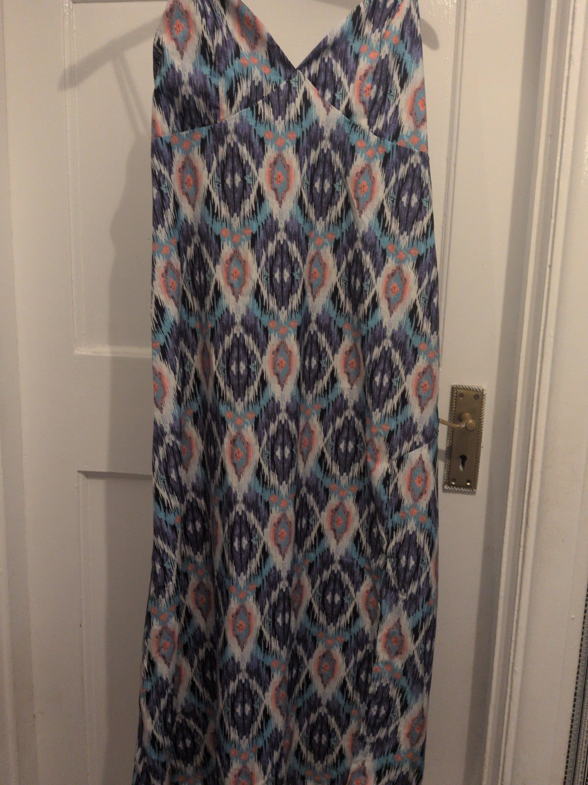 Menglu Fashion M/L Multicoloured Streaky Sleeveless Dress