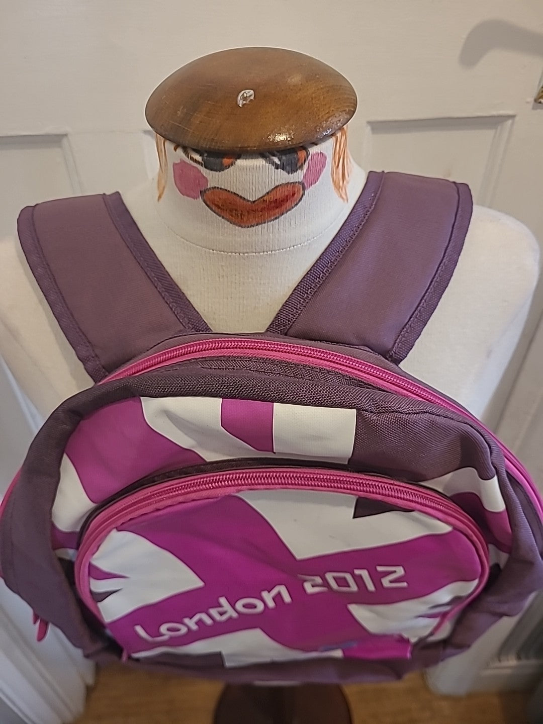 Ladies London 2012 Purple Rucksack