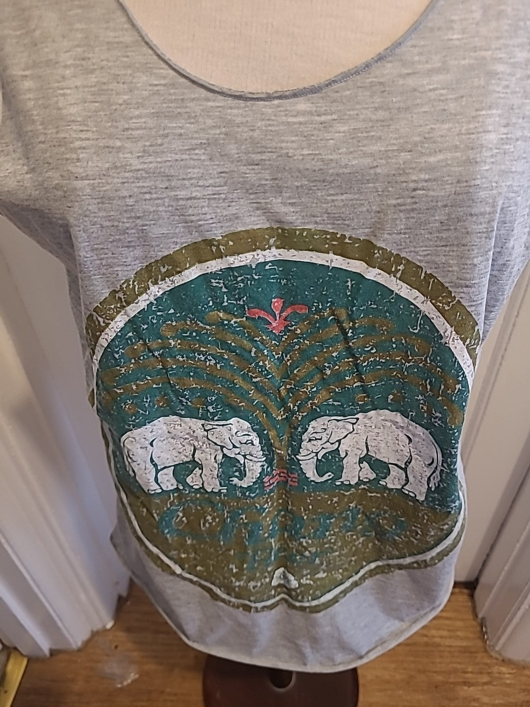 Ladies Large Grey Vest Top