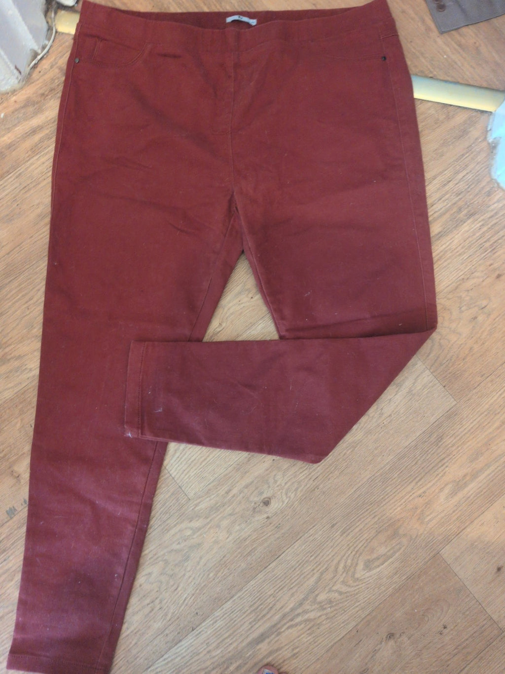 Tu 20 Dark Red Jeggings
