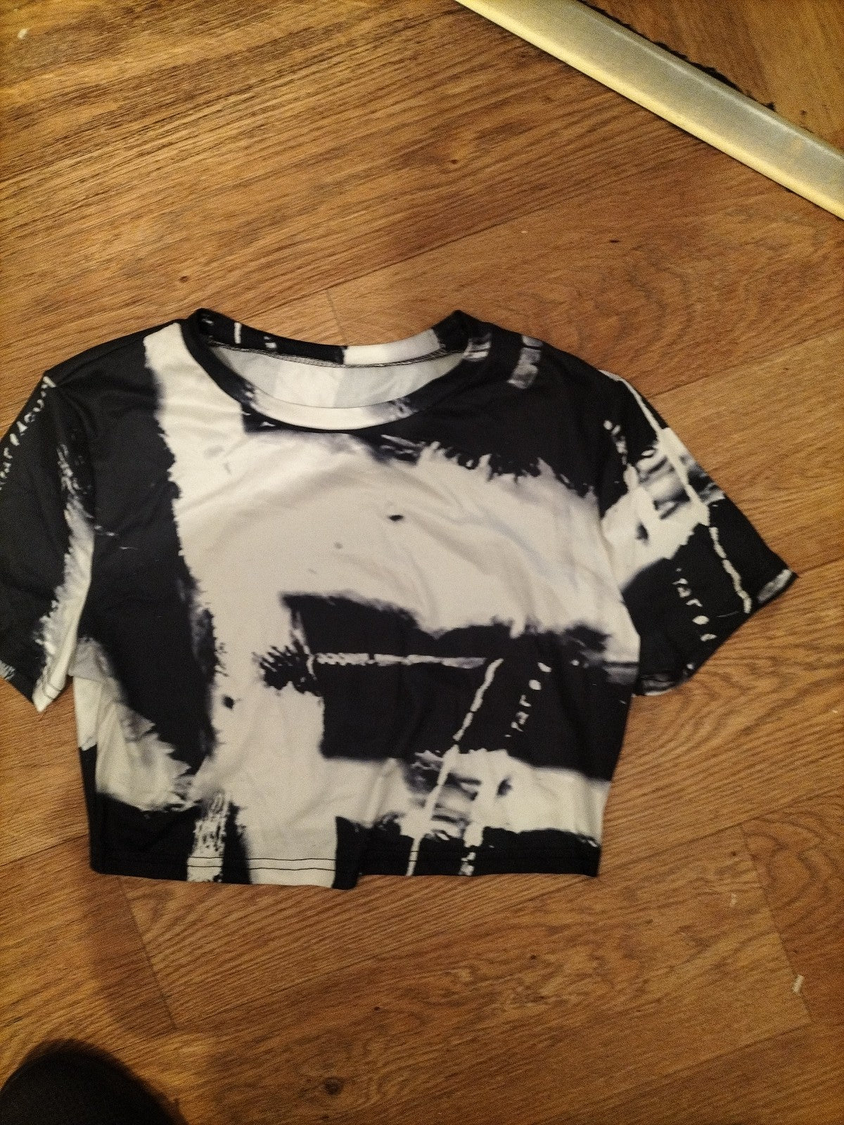 Ladies Shein Size M Navy Dye Short Sleeved T-shirt