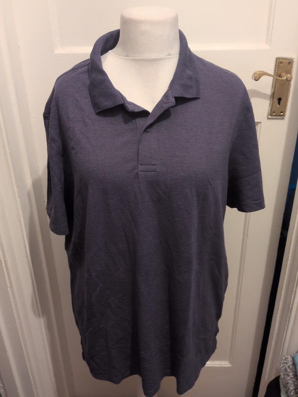 Mens 32⁰ Cool Size 2xl Navy Short Sleeved Polo