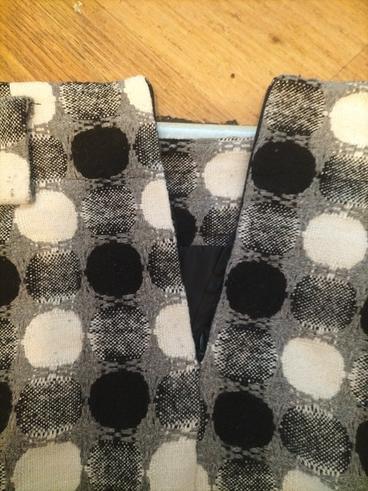 Ladies Un Temps Pour Elle Size 38 Spotted Lined Skirt