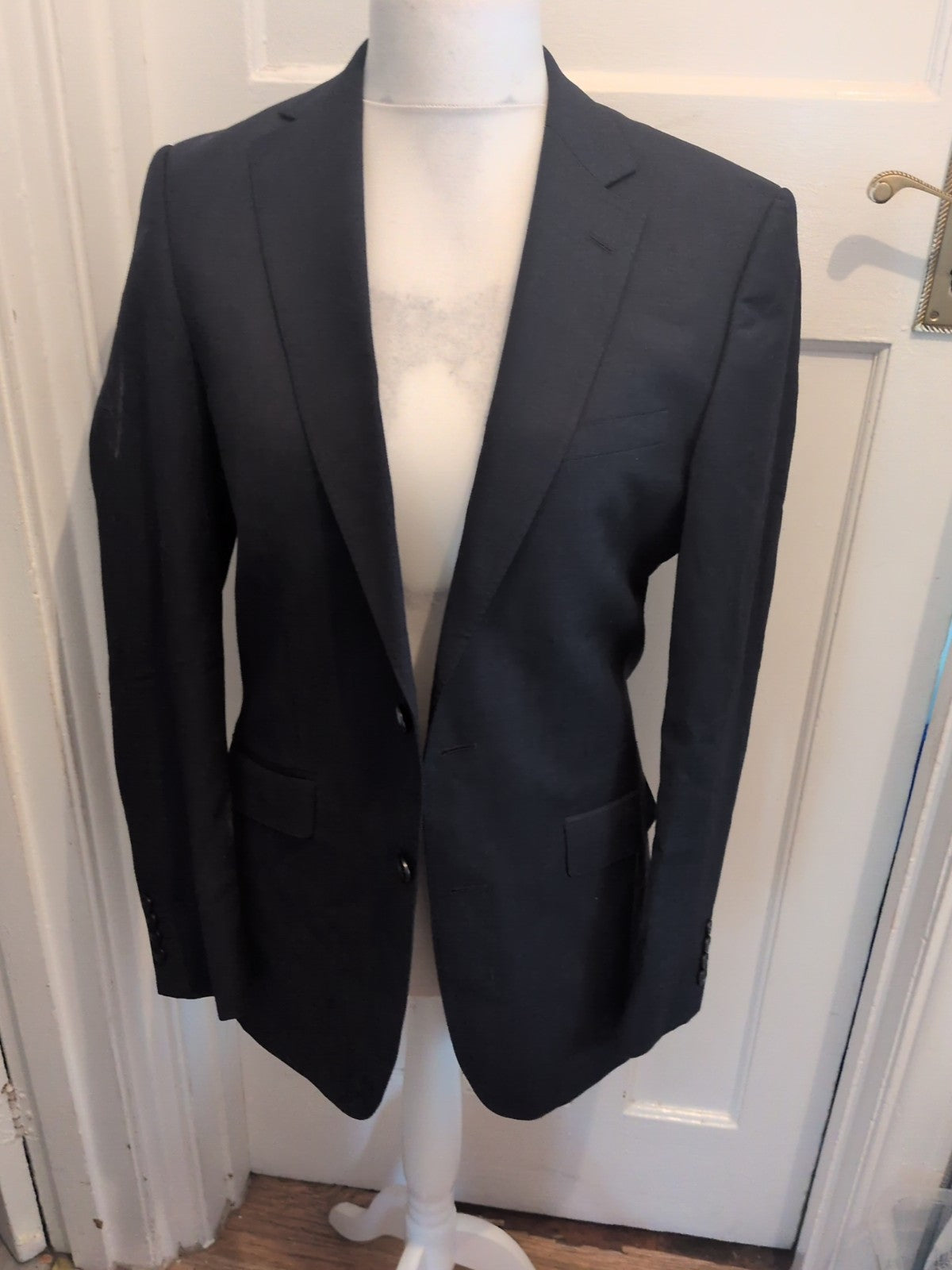 M&S Collection 38 Long Indigo Slim Fit Suit Jacket