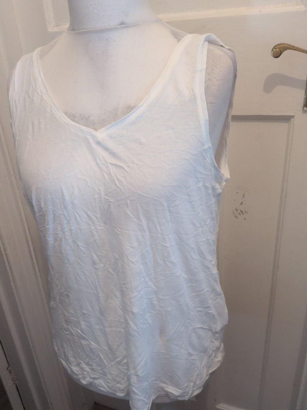 Next 14 White Slouch Vest