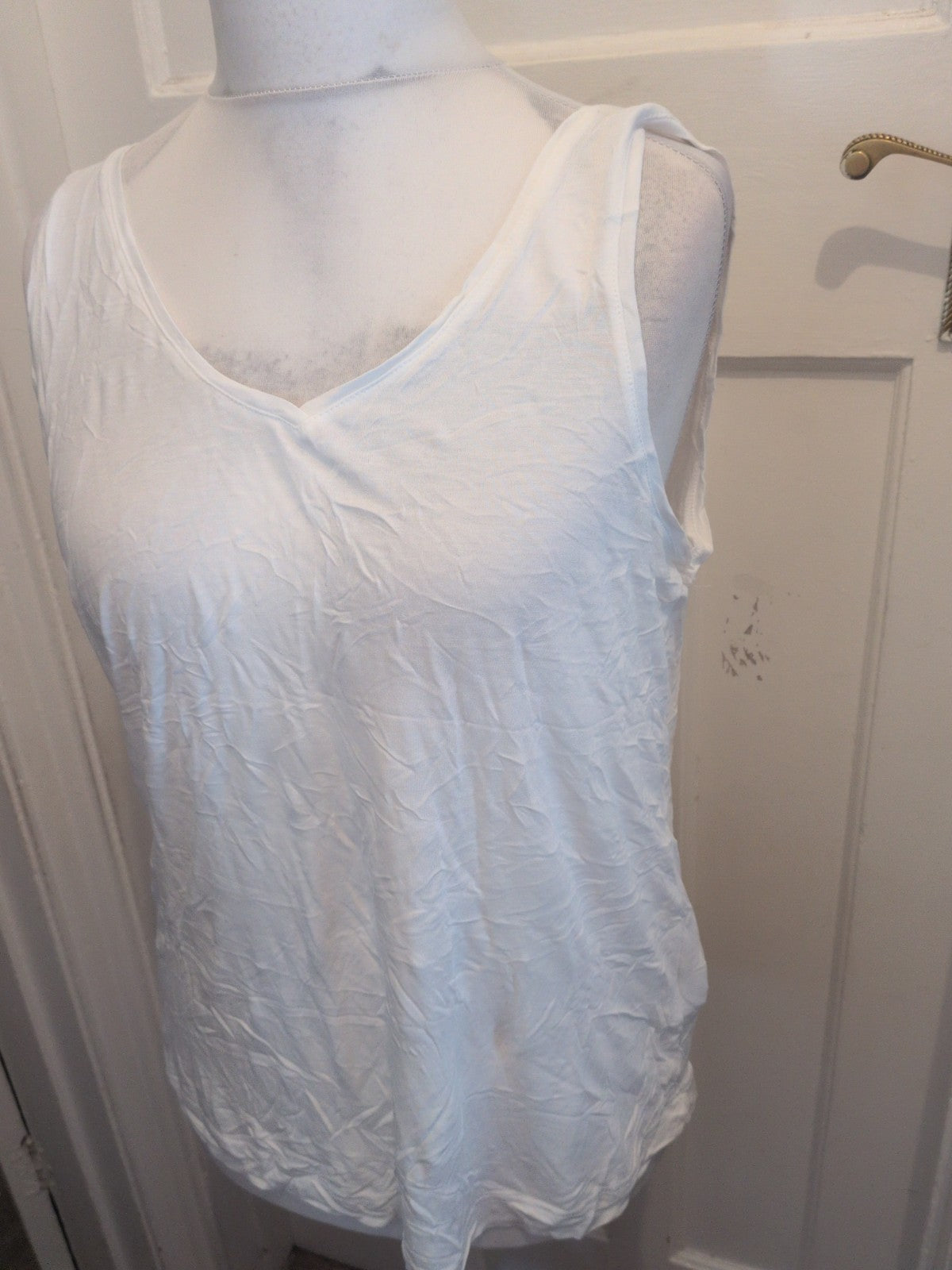 Next 14 White Slouch Vest