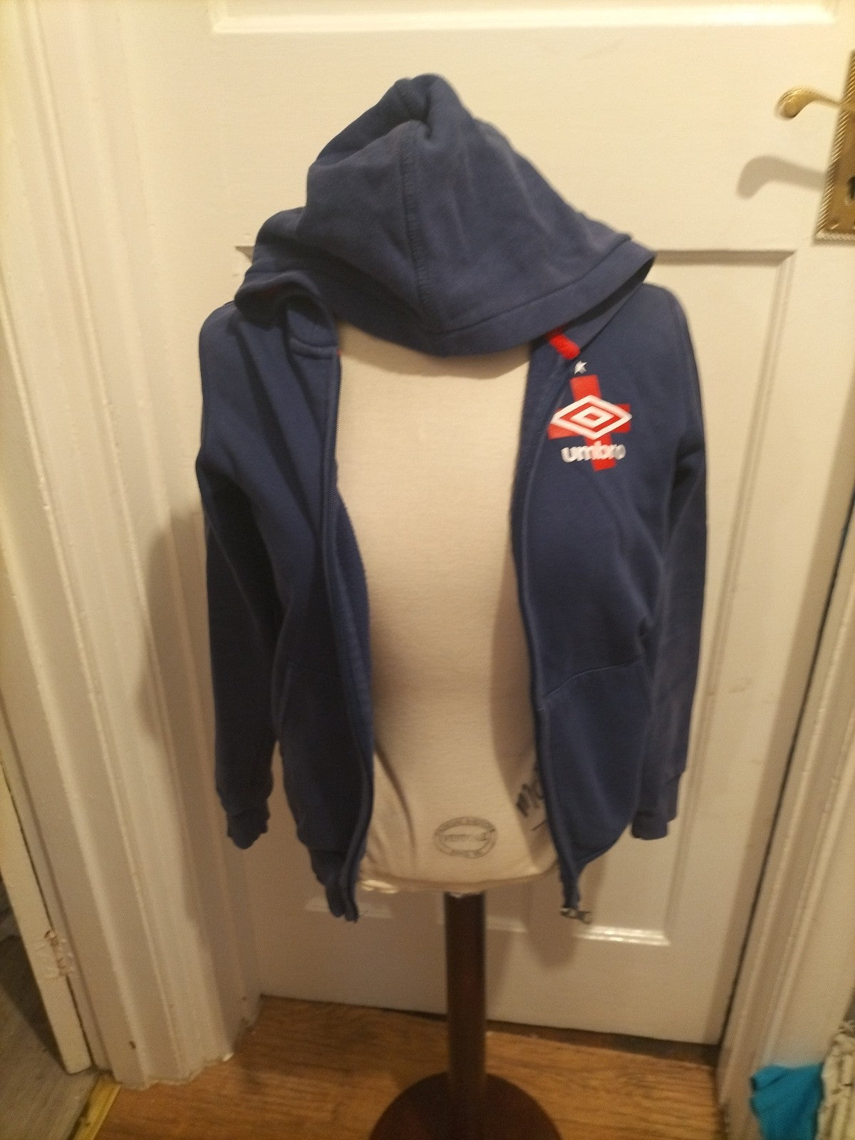 Boys Umbro Age 11-12 Years Navy Zipped Jacket