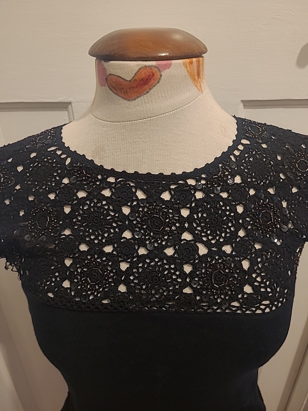 Ladies Next Size 10 Black Dimontie Sleeveless Blouses