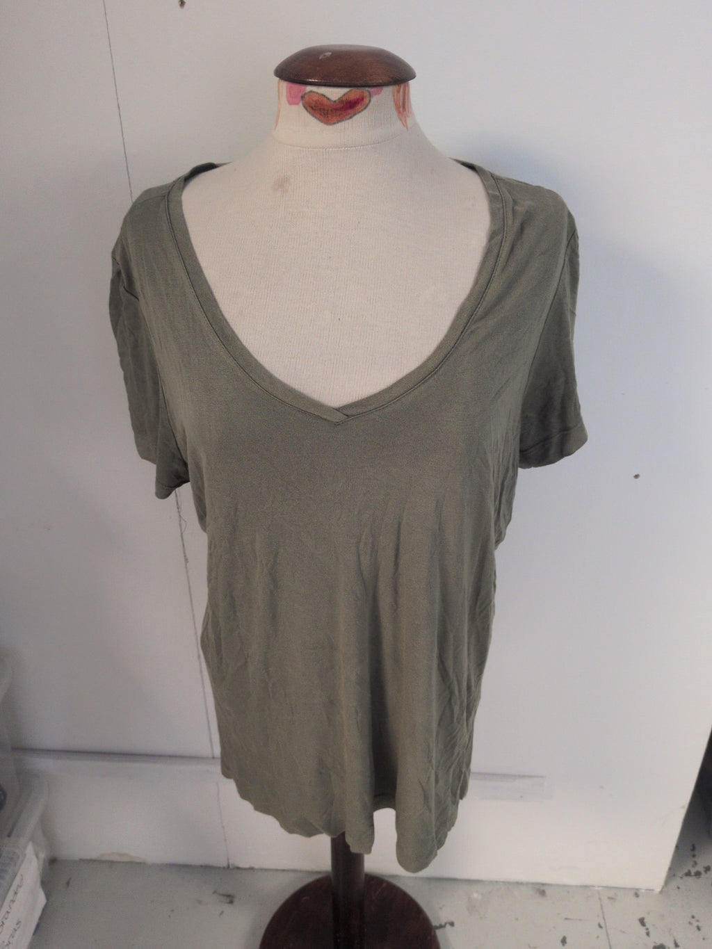 Next 20 Green Slouch T-shirt  Short Sleeve