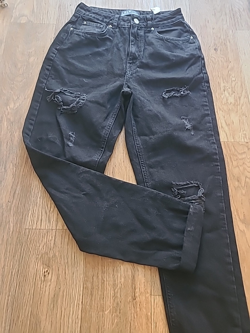 Ladies Primark Size 8 Black Denim Jeans
