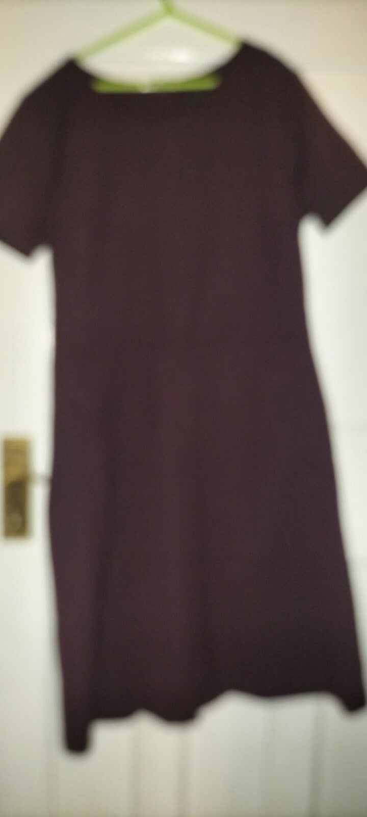 Ladies Next Size 8 Purple Short Sleeved Dress