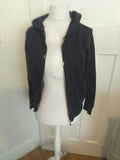 Ladies Atmosphere Size 12 Navy Hoodie Zipped