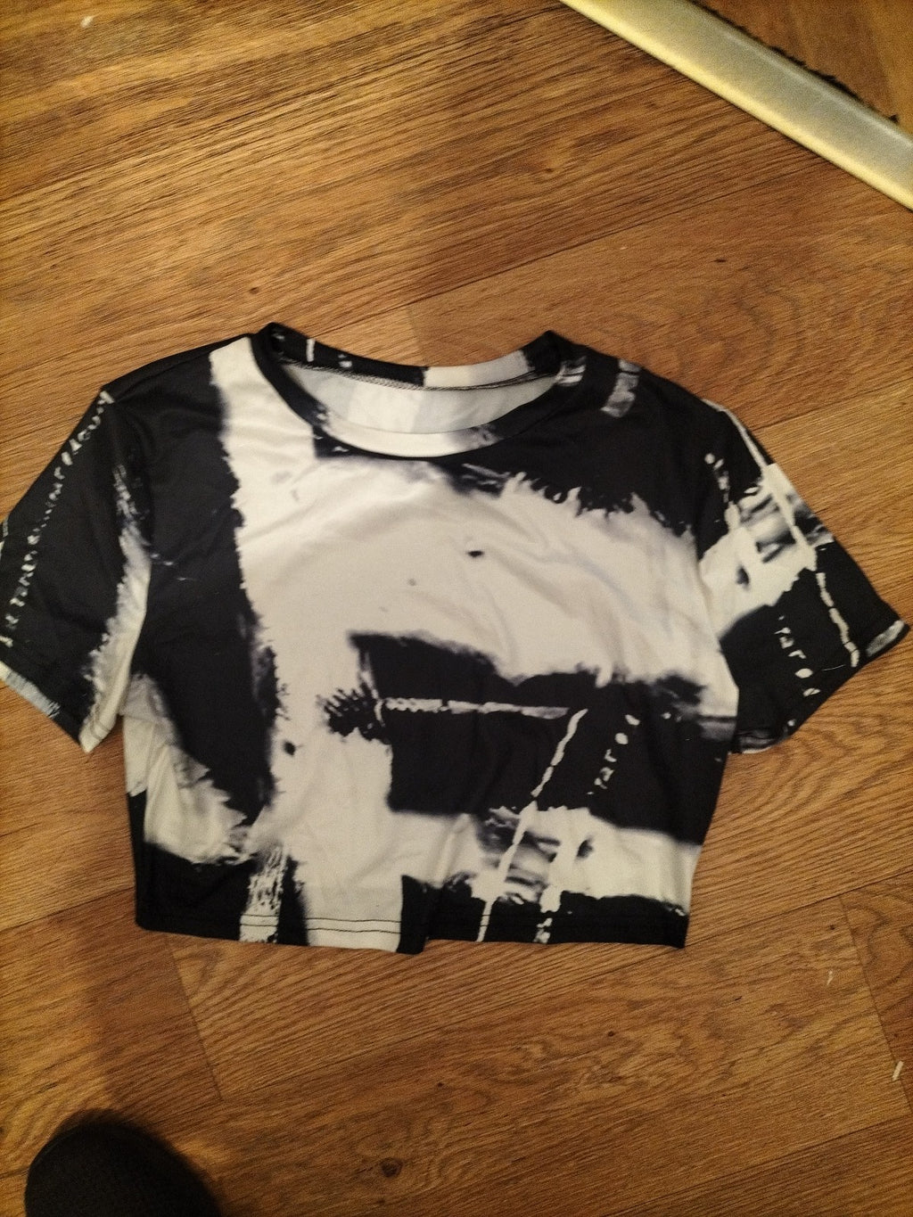 Ladies Shein Size M Navy Dye Short Sleeved T-shirt