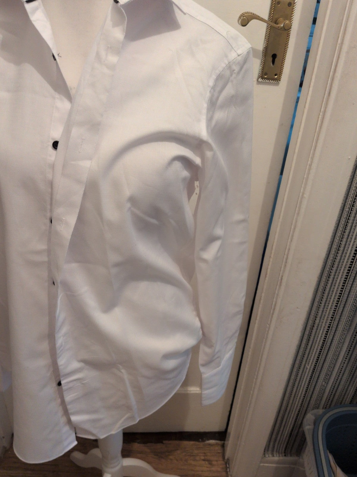 Next Occasion 16R Reg Fit Long Sleeve White Shirt