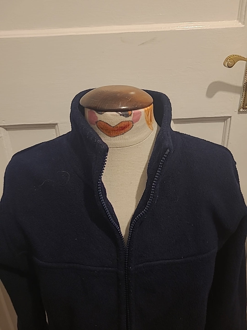 Ladies EWM Size 10-12 Navy Zip Through
