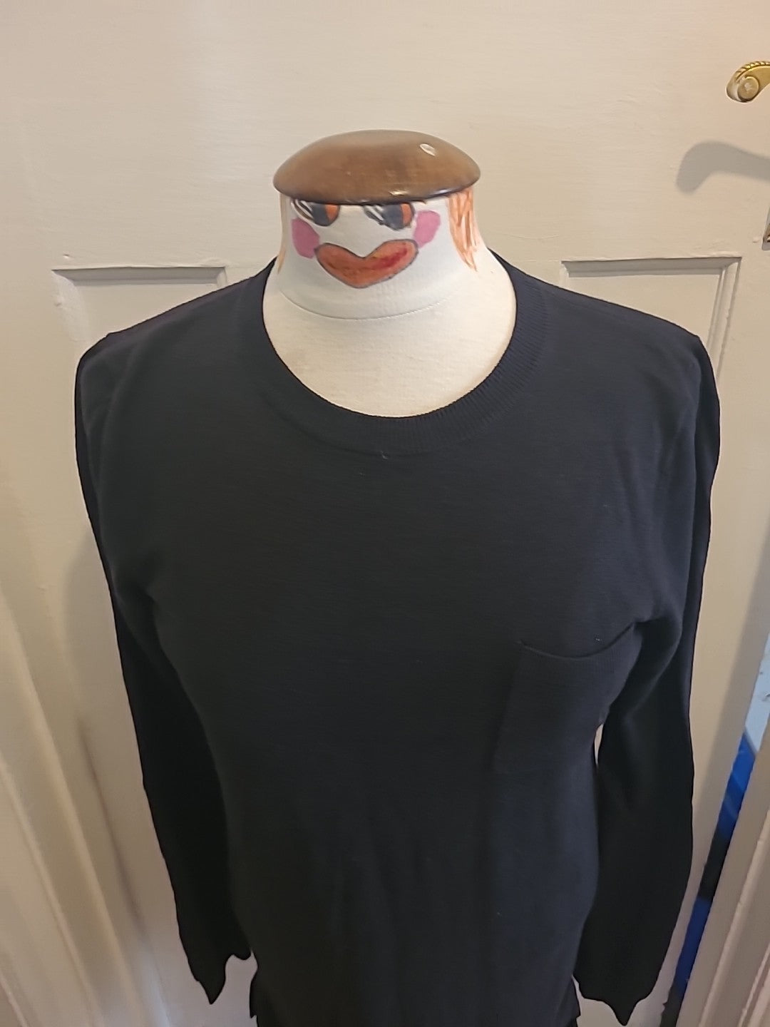 Ladies Next Size 10T Black Long Sleeved Dress
