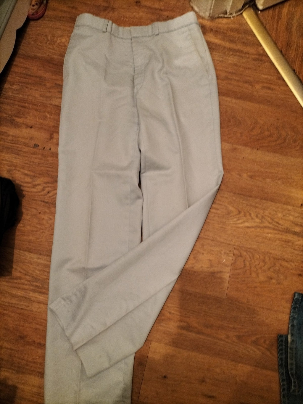 Mens St Michael Size 32x33 Blue Smart Trousers