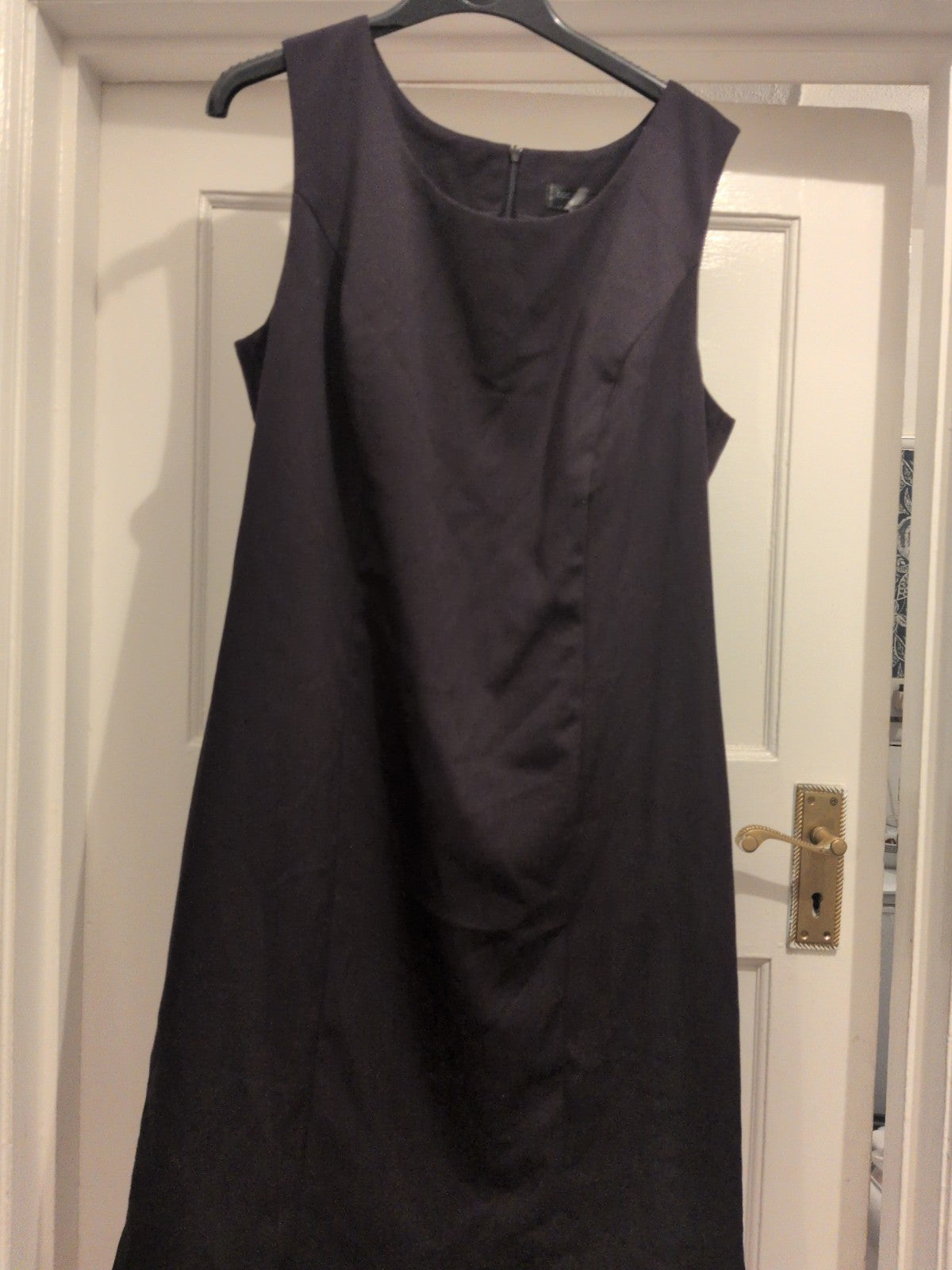 Bpc 18 Black Sleeveless Lined Dress
