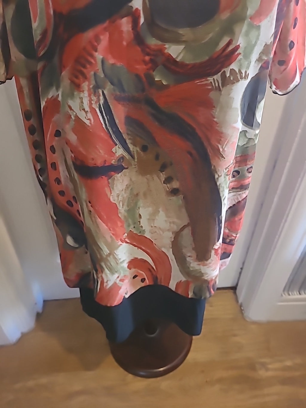Ladies Exceptional Size S/M Multi Floral Short Sleeved Blouse