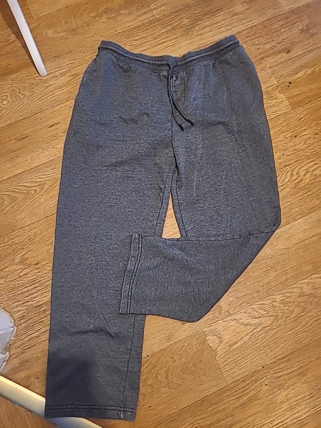 Mens Easy Size XL Grey Elasticated With Drawstring Jogger(Small Hole On Rear)