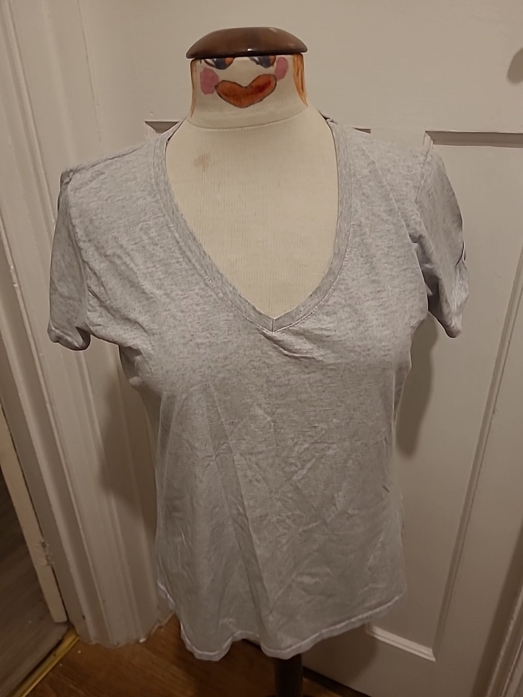 Ladies Fruit Of The Loom Size 2XL Grey Tshirt