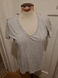 Ladies Fruit Of The Loom Size 2XL Grey Tshirt