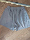Shein Large Grey Elasticated Culotte Shorts