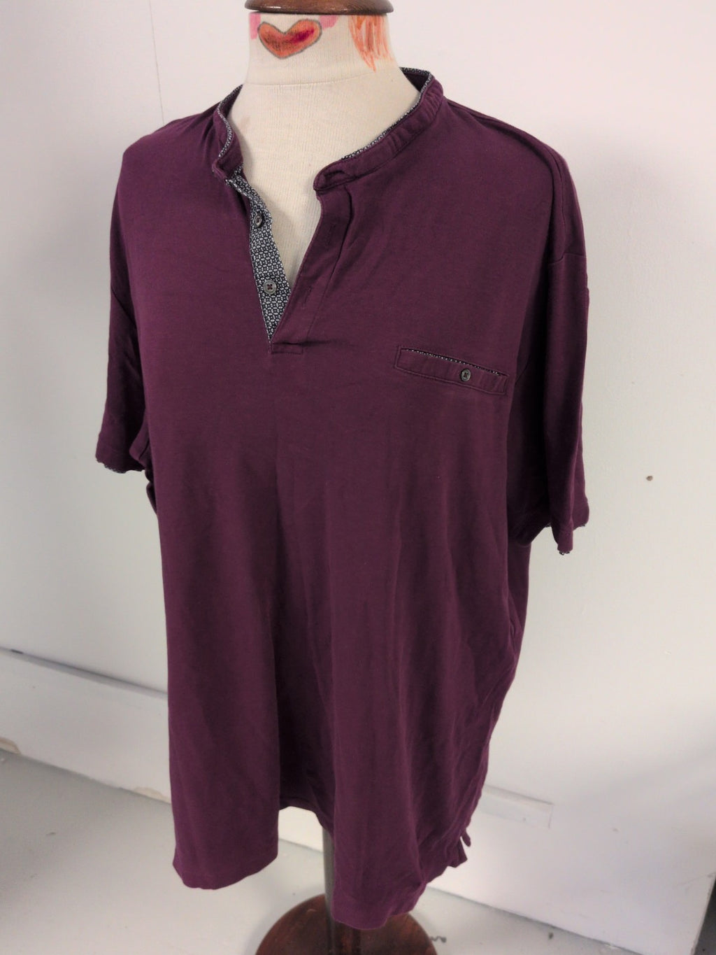 Next Signature 3XL Purple Short Sleeve Polo