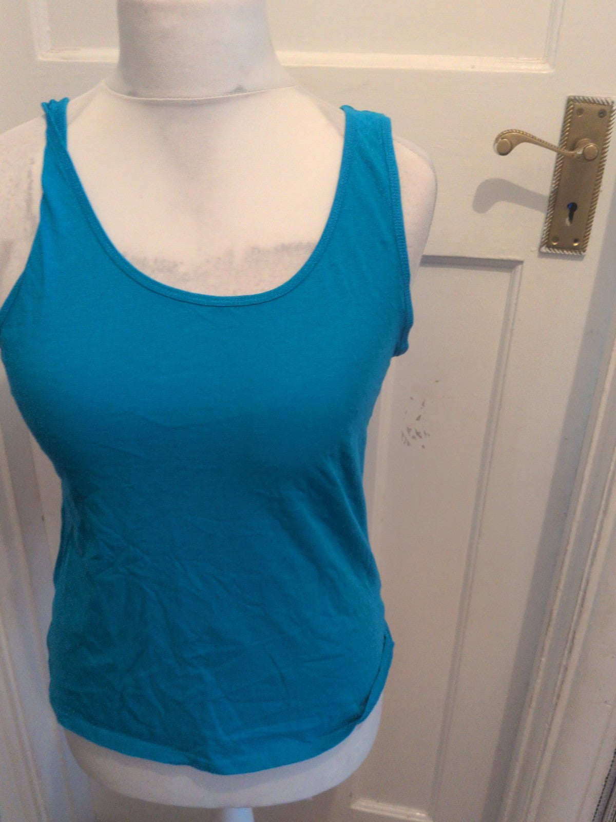 Pep&Co Large Blue Sleeveless Tank Vest Top