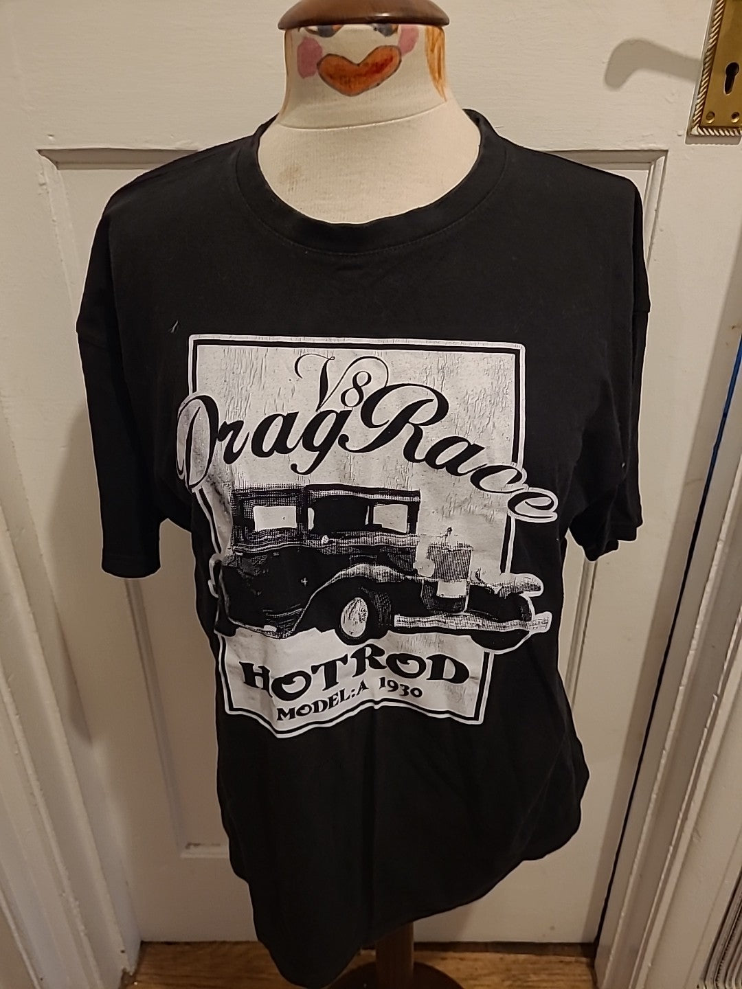 Mens B&C Collection Size XL  Black Short Sleeve T-shirt