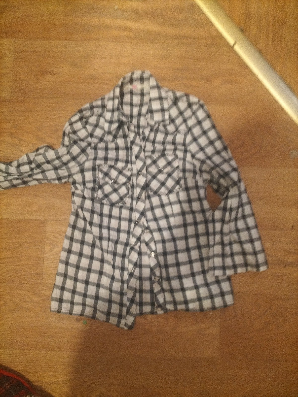Girls New Look Age 13 Years Check Blouse