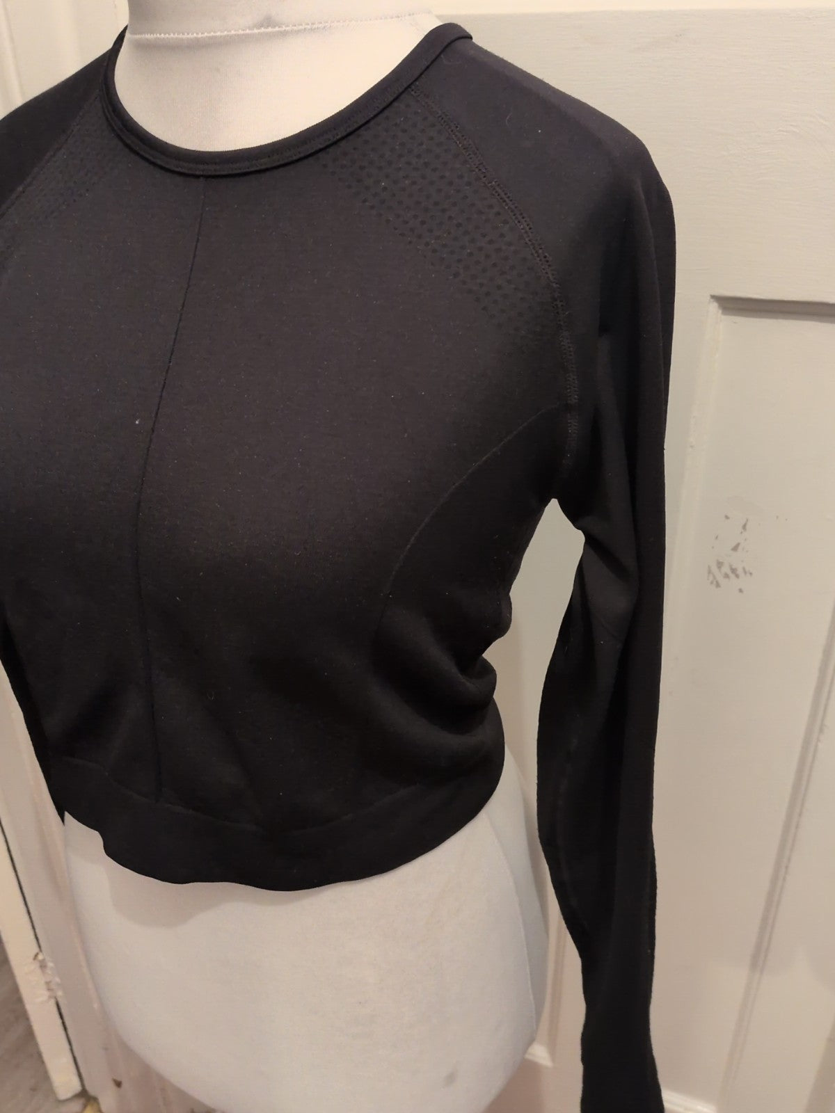 Workout Large Black Long Sleeve T-shirt