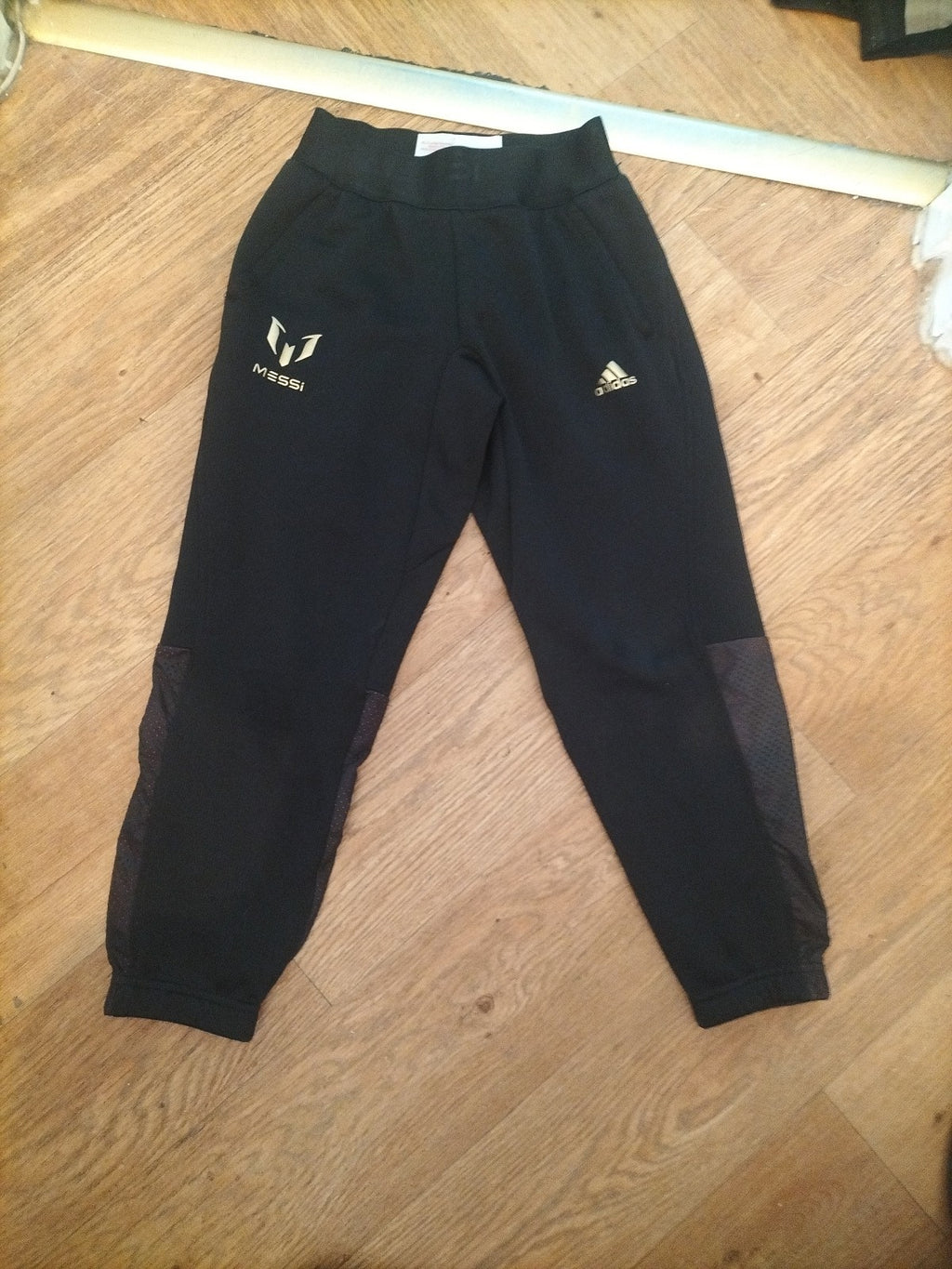 Adidas 7-8 Years Black "Messi" Print Jogger