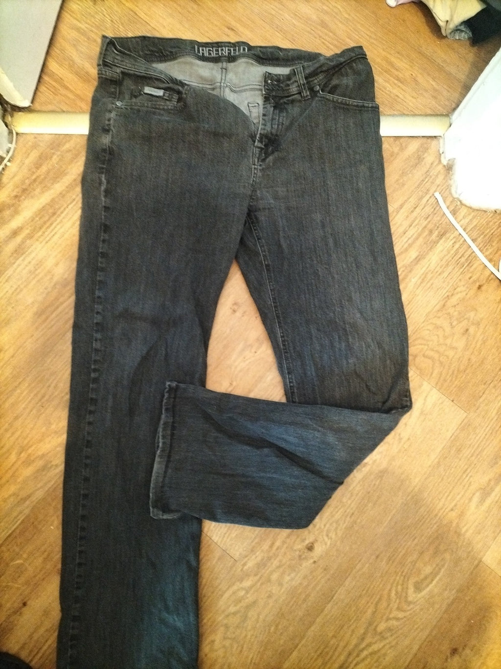 Lagerfield 40" Grey Slim Jeans