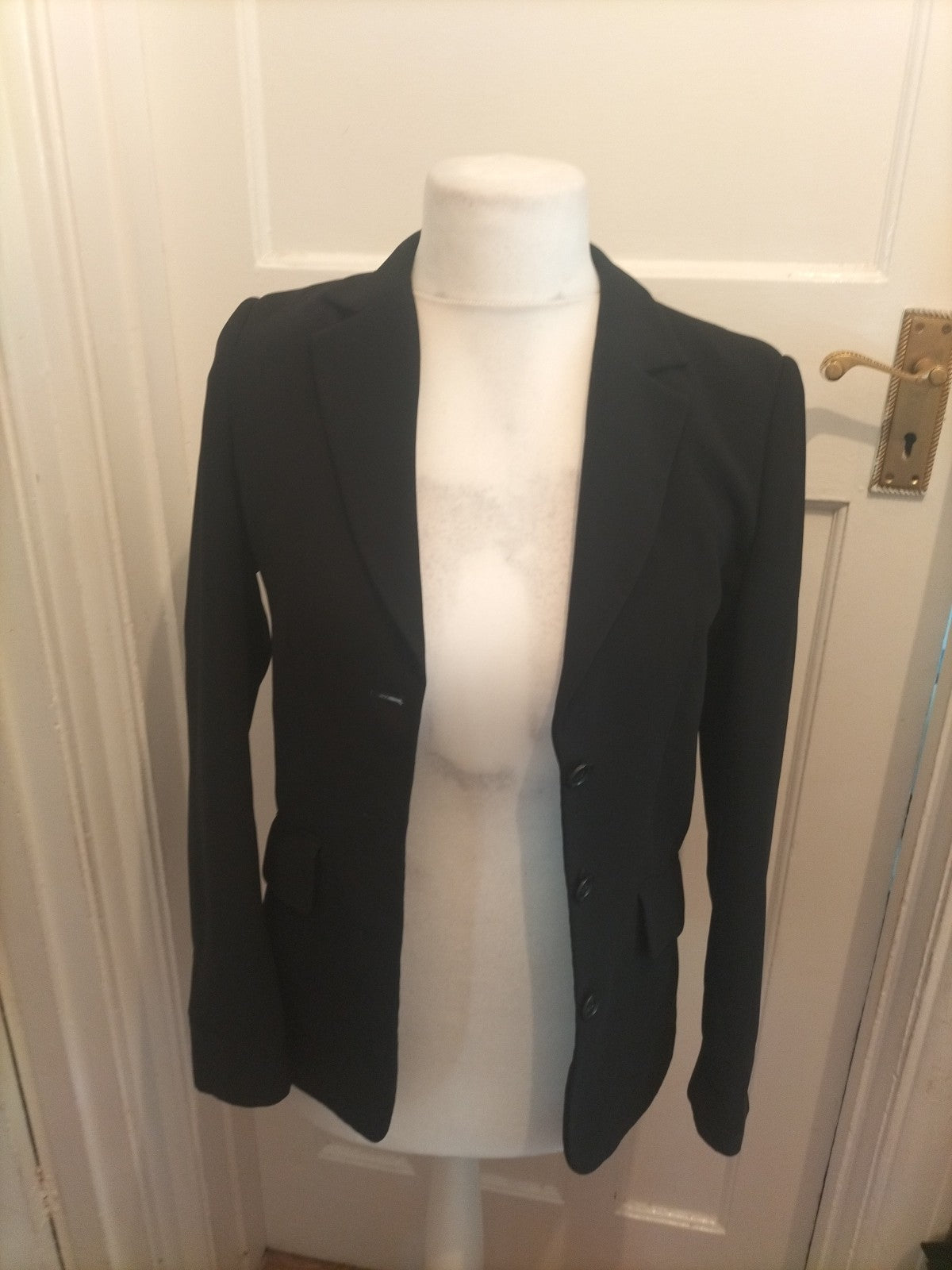 Ladies Skopes Size 8r Black Blazer