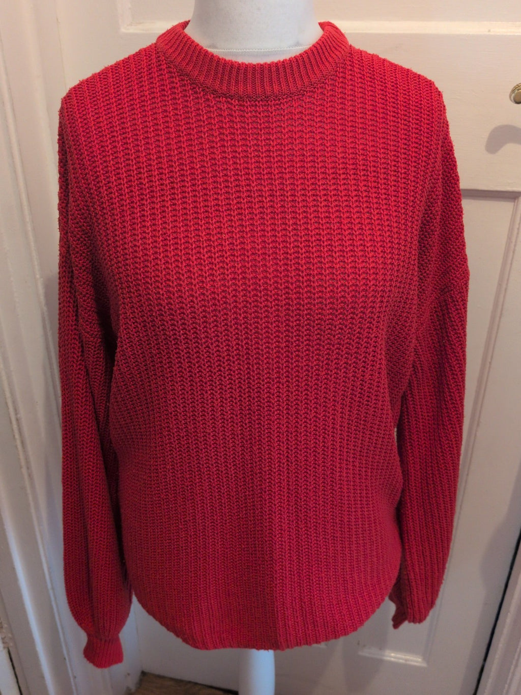 Na-kd XS Red Knit Pullover Jumper