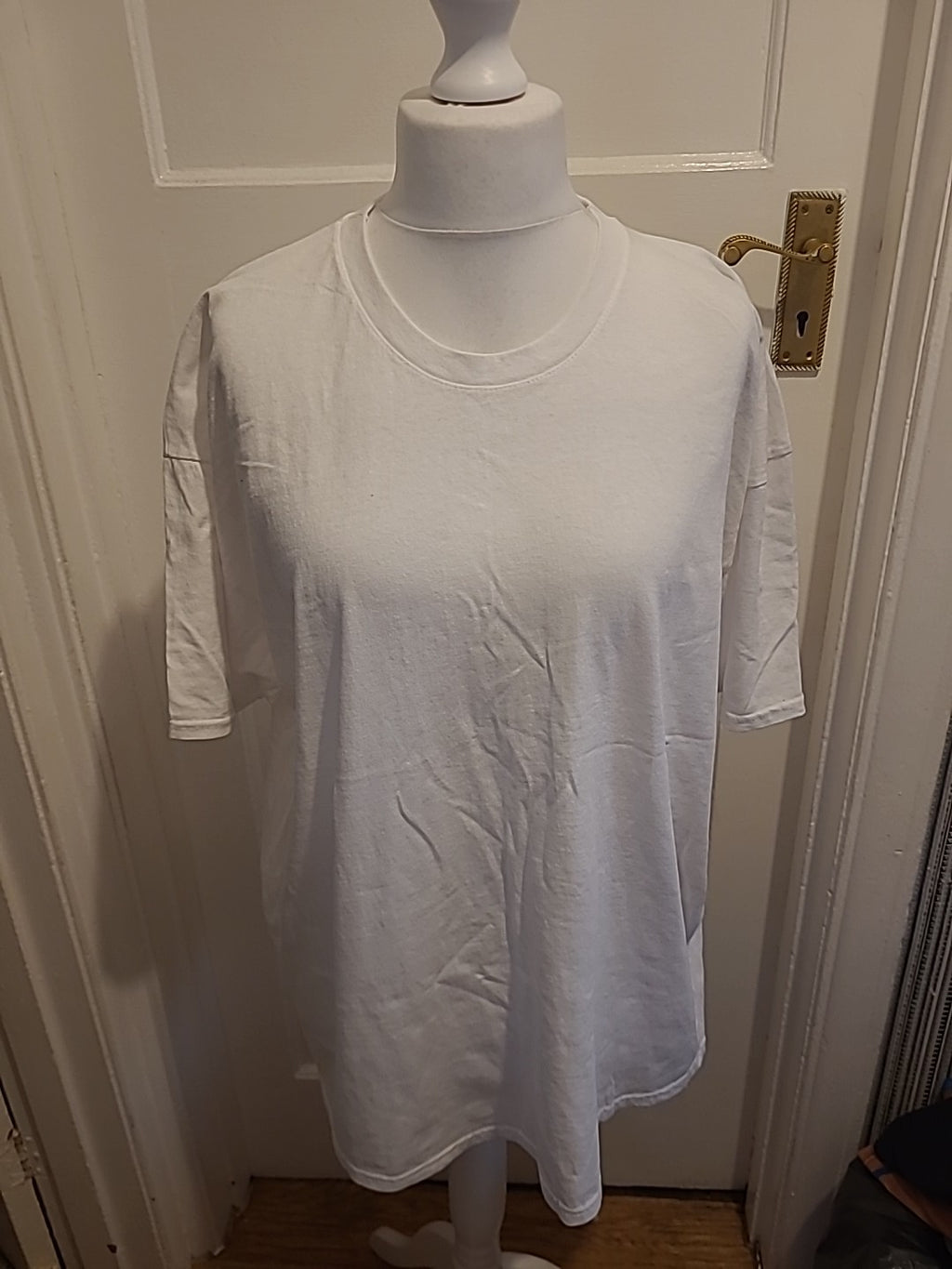 Mens Fruit Of The Loom 2xl White short Sleeve T-shirt