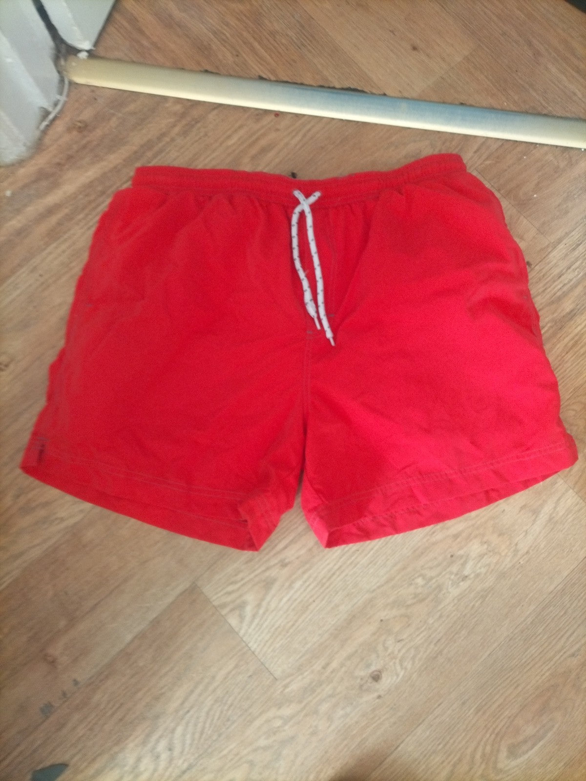 Tu Large Red Elasticated Swim Shorts