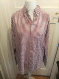 Ungaro 5 Red Check Long Sleeve Shirt