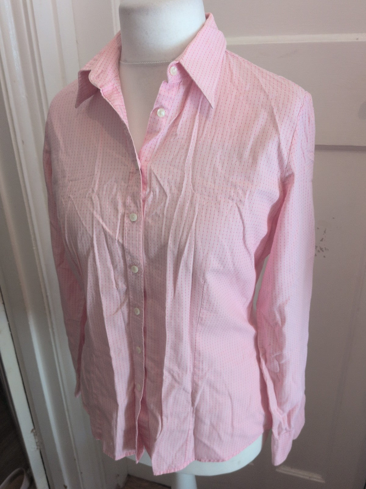 Charles Tyrwhitt 16 Pink Buttoned Shirt