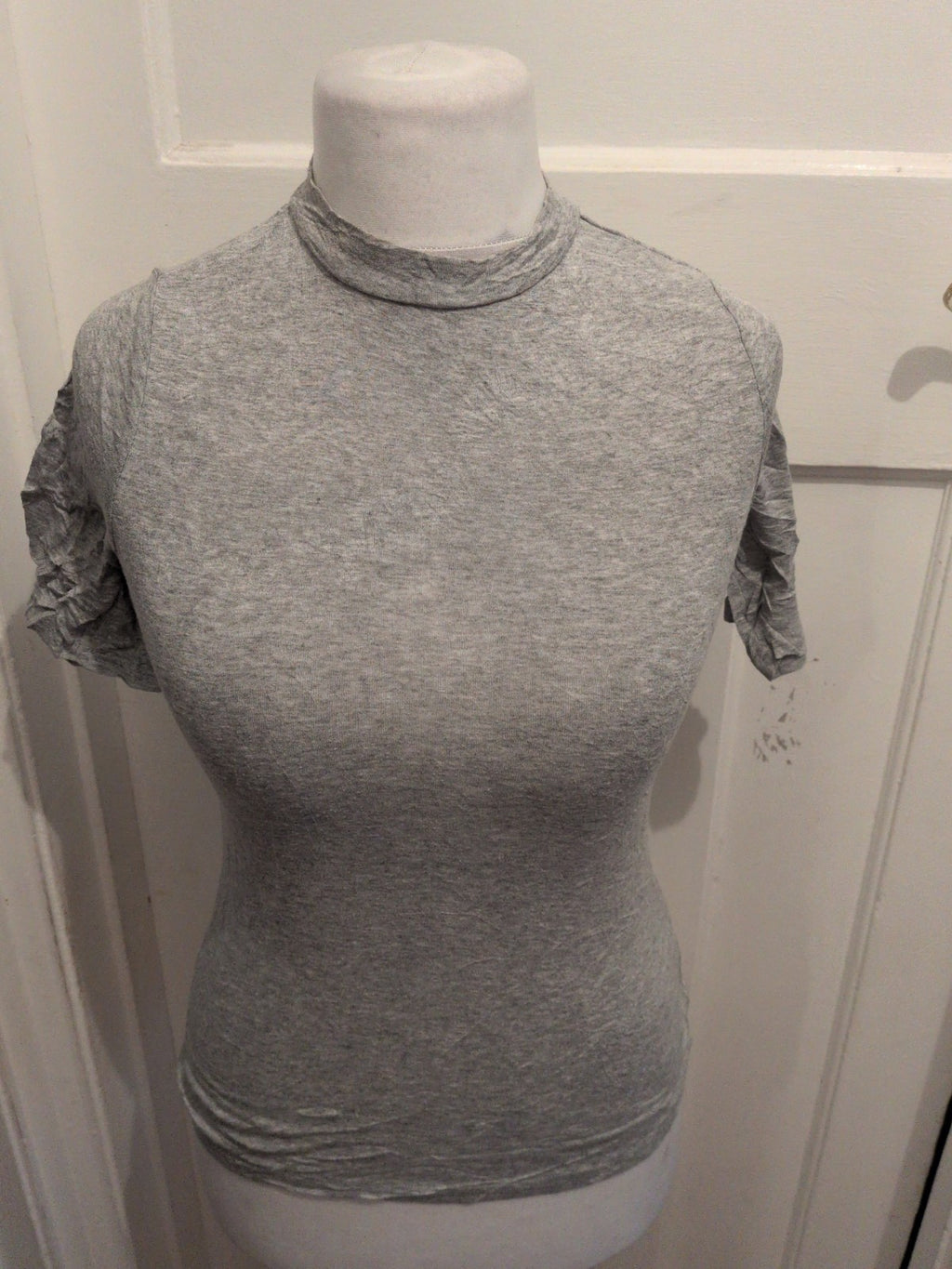 Oakridge Small Grey Ladies Short Sleeve T-shirt