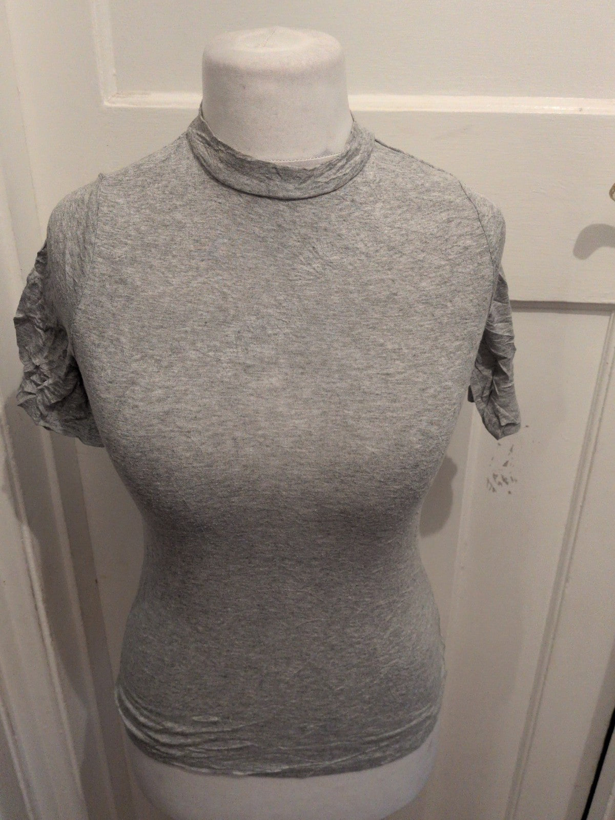 Oakridge Small Grey Ladies Short Sleeve T-shirt