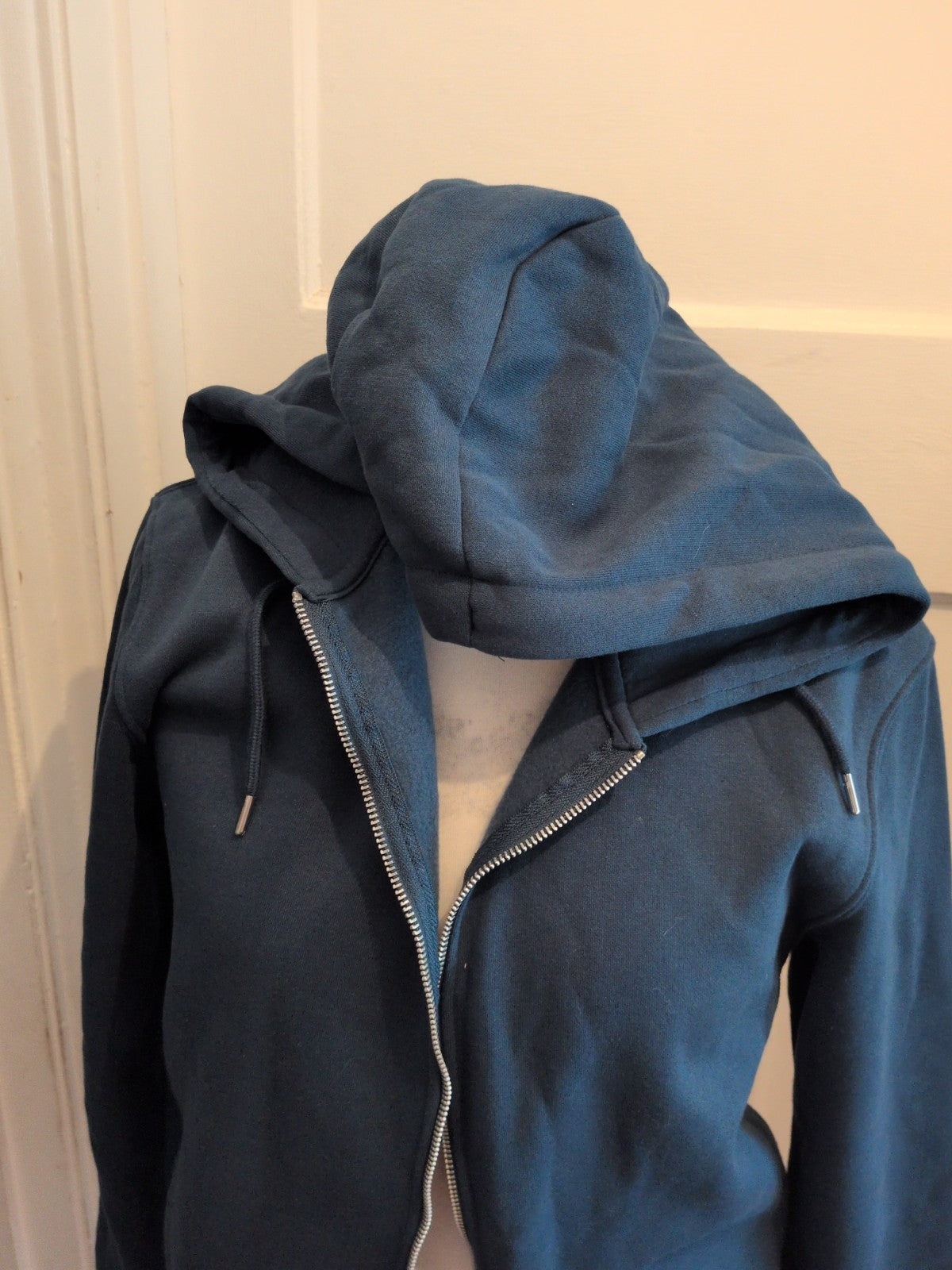 Mens Primark Medium Dark Teal Full Zip Hoodie