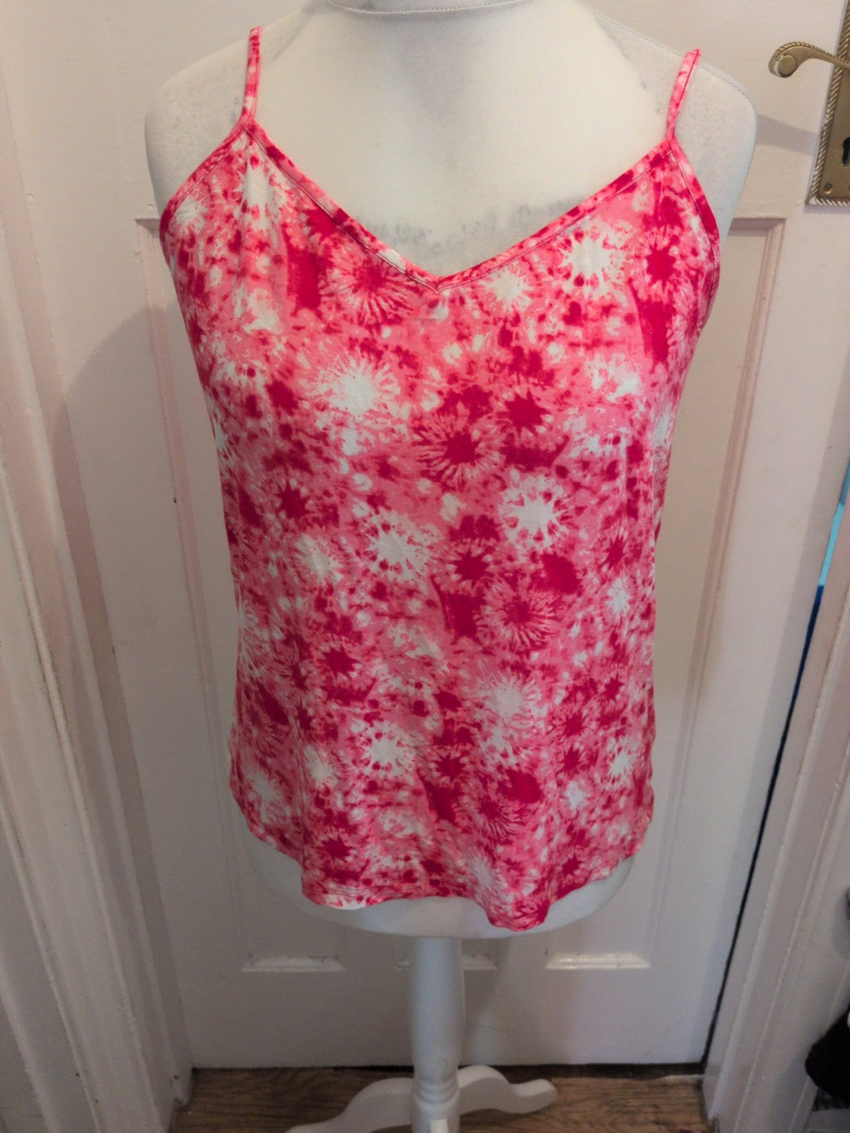 George 14 Pink White Dye Sleeveless T-shirt Cami