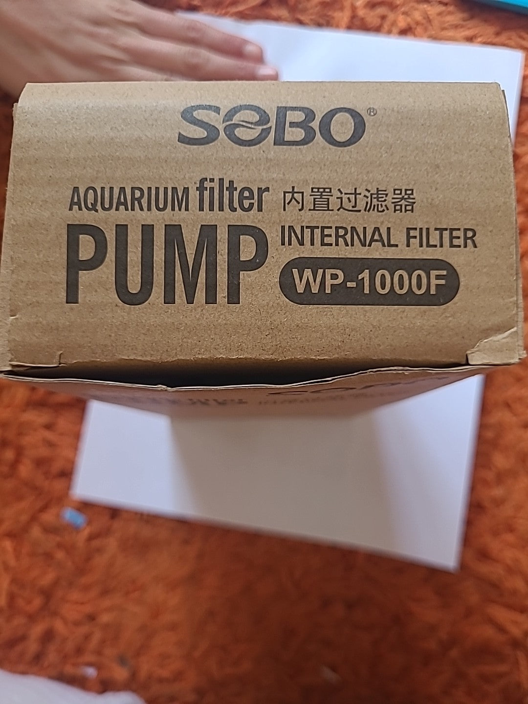 Brand New Aquarium Filter Internal Pump 1000F 650L/H