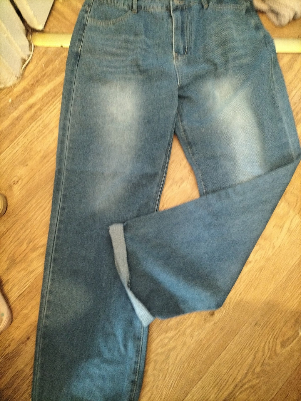 Beyoucosy XL Denim Straight Leg Jeans