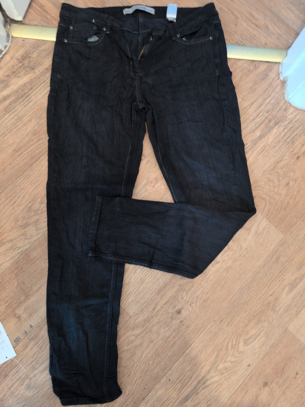 Next 14R Black Relaxed Skinny Jeans